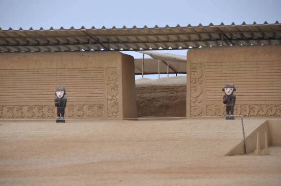 As ruínas de Chan Chan, em Trujillo, no Peru